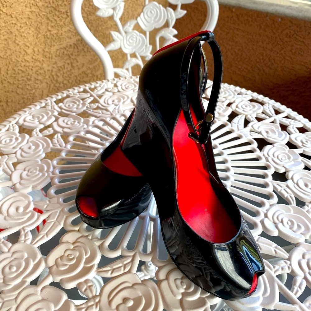Rubber platform shoes - Picture 3 of 8